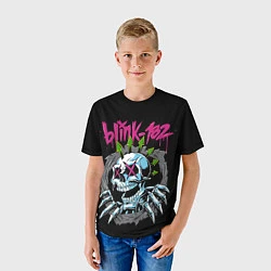 Футболка детская Blink 182 Блинк 182, цвет: 3D-принт — фото 2