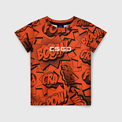 Детская футболка CS:GO Boom! Бах! 2022