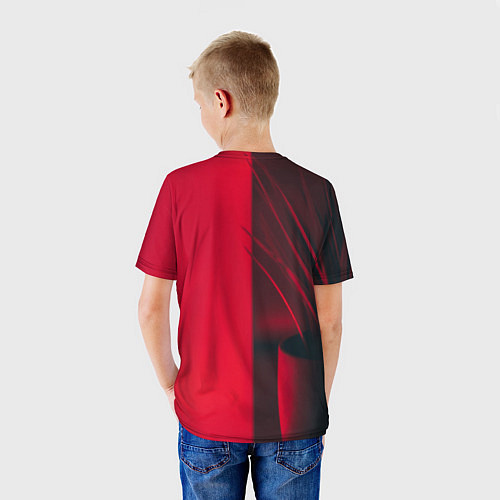Детская футболка Красное виденье / 3D-принт – фото 4