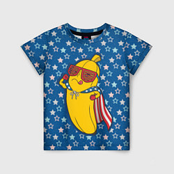 Детская футболка Банан в звездах