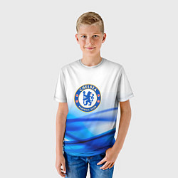 Футболка детская Челси chelsea, цвет: 3D-принт — фото 2