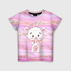 Детская футболка Маленький медвежонок с короной