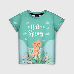 Детская футболка Hello spring