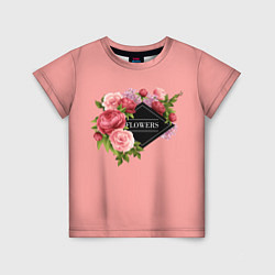 Детская футболка Flower street