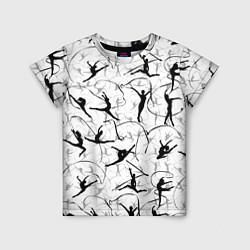 Детская футболка Воздушная акробатика Паттерн