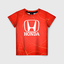 Футболка детская Honda хонда, цвет: 3D-принт