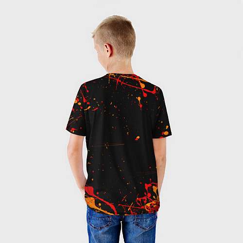 Детская футболка Akudama drive арт / 3D-принт – фото 4