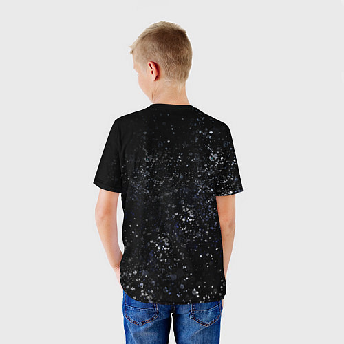 Детская футболка АТАКА ТИТАНОВ Attack on Titan брызги краски / 3D-принт – фото 4