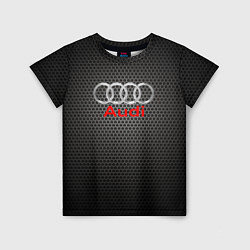 Детская футболка Audi карбон