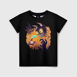 Детская футболка Борьба Чашки с Дьяволом Cuphead
