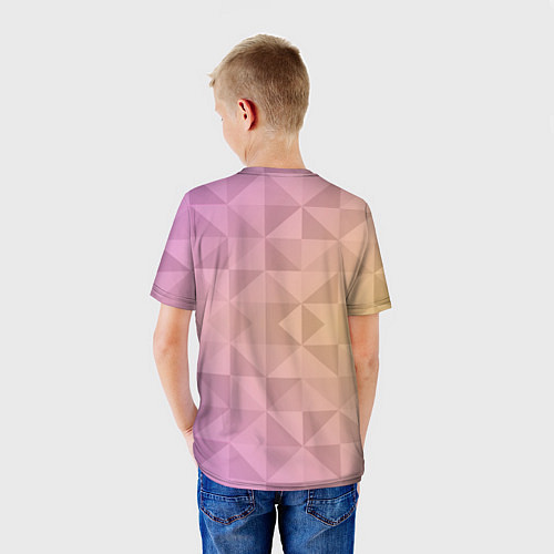 Детская футболка Единорог с розовыми волосами / 3D-принт – фото 4
