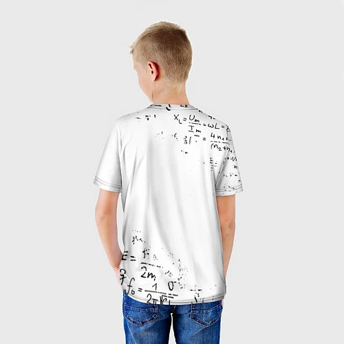 Детская футболка КОТ ПРОГРАММИСТ / 3D-принт – фото 4