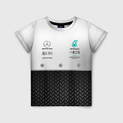 Детская футболка MERCEDES F1 СТАЛЬ