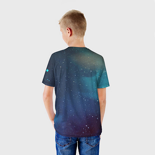 Детская футболка Панда Лав / 3D-принт – фото 4