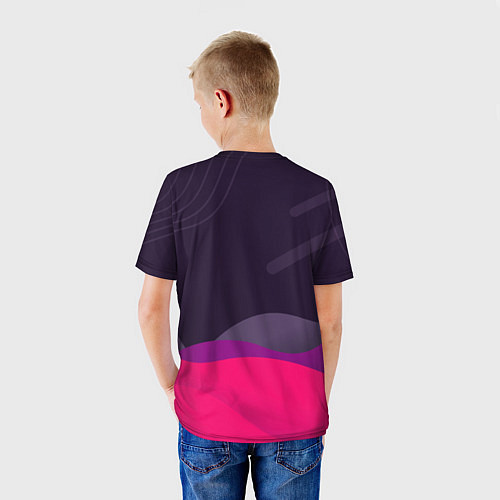Детская футболка Серфинг и лето / 3D-принт – фото 4