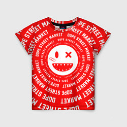 Детская футболка Счастливый Смайлик Red Dope Street Market
