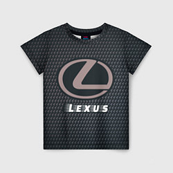 Футболка детская LEXUS Lexus - Карбон, цвет: 3D-принт