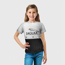 Футболка детская Jaguar Ягуар Сталь, цвет: 3D-принт — фото 2