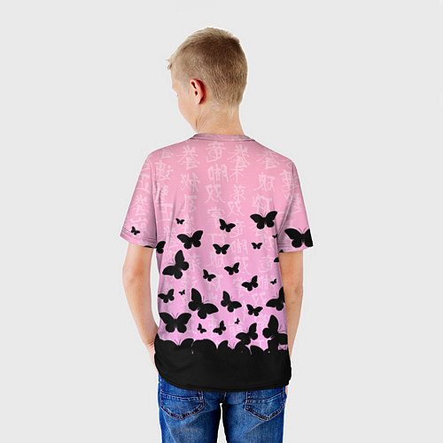 Детская футболка GOT7 БАБОЧКИ / 3D-принт – фото 4