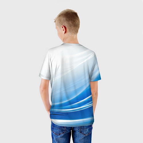Детская футболка Форд abstraction / 3D-принт – фото 4