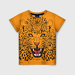 Детская футболка Leopard Леопард