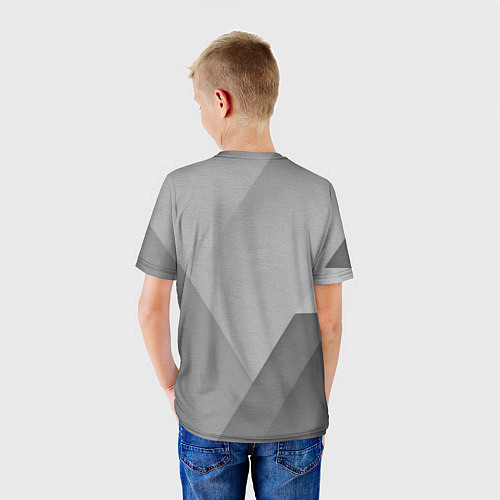 Детская футболка JAGUR геометрия фигуры / 3D-принт – фото 4