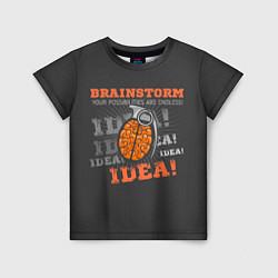 Детская футболка Мозговой Штурм Brainstorm