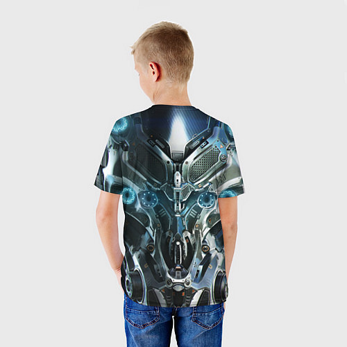 Детская футболка BIOROBOT / 3D-принт – фото 4