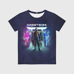 Футболка детская Врата Ghostwire, цвет: 3D-принт