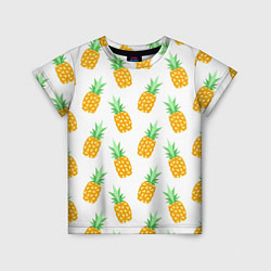 Детская футболка Поле ананасов