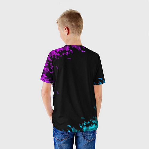 Детская футболка Adele neon / 3D-принт – фото 4