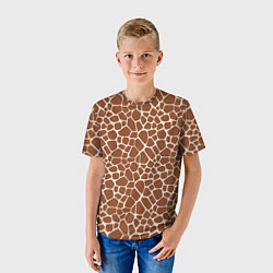 Футболка детская Шкура Жирафа - Giraffe, цвет: 3D-принт — фото 2