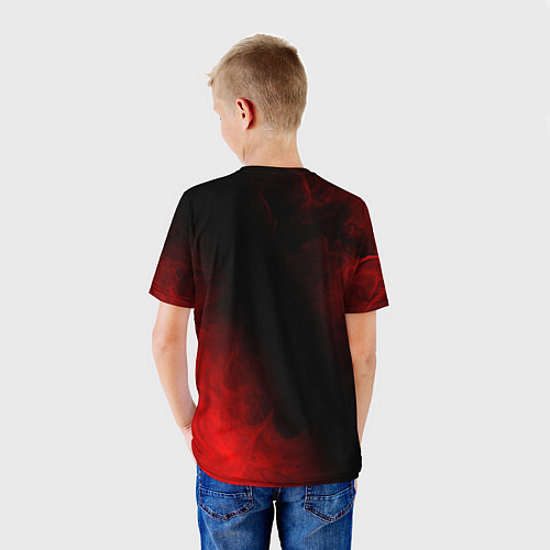 Детская футболка DAYZ Пламя / 3D-принт – фото 4