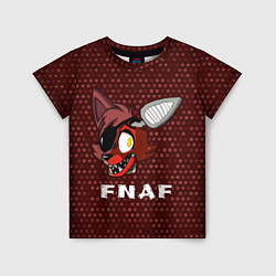 Детская футболка ФНАФ - ФОКСИ - Космос