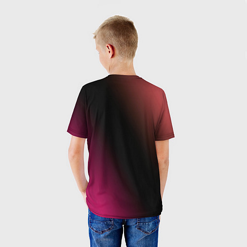 Детская футболка LALAFANFAN DUCK - LOVE / 3D-принт – фото 4