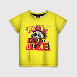 Детская футболка Punks Not Dead - Панки Хой!