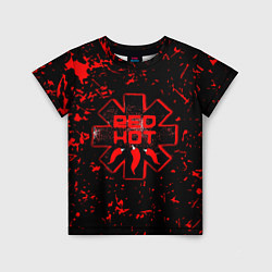 Детская футболка Red Hot Chili Peppers, лого