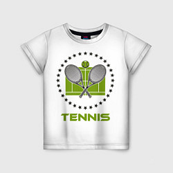 Футболка детская TENNIS Теннис, цвет: 3D-принт