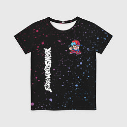 Детская футболка FNF - ПАРЕНЬ Брызги