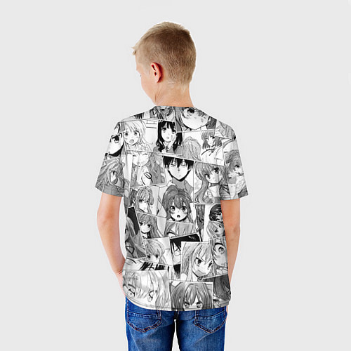 Детская футболка Toradora pattern / 3D-принт – фото 4