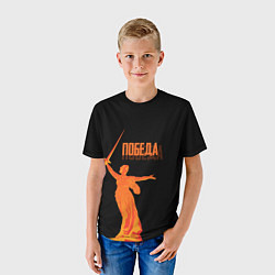 Футболка детская Родина-мать, цвет: 3D-принт — фото 2