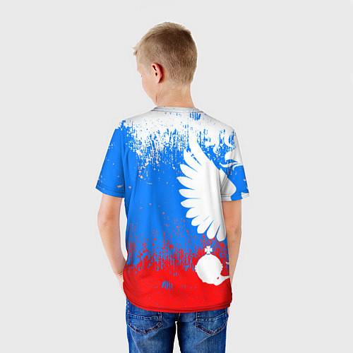 Детская футболка Я русский герб / 3D-принт – фото 4