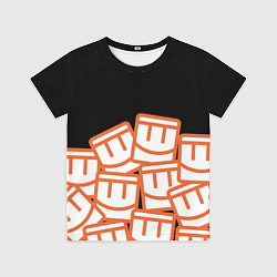 Детская футболка Куча смайликов из REC ROOM