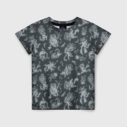 Детская футболка Морские Котики: Черный