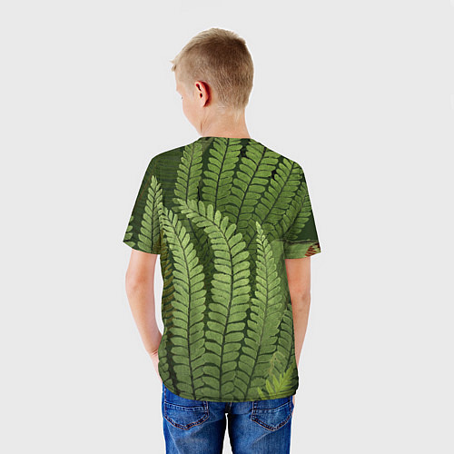 Детская футболка Цветы Лесные Пожары / 3D-принт – фото 4