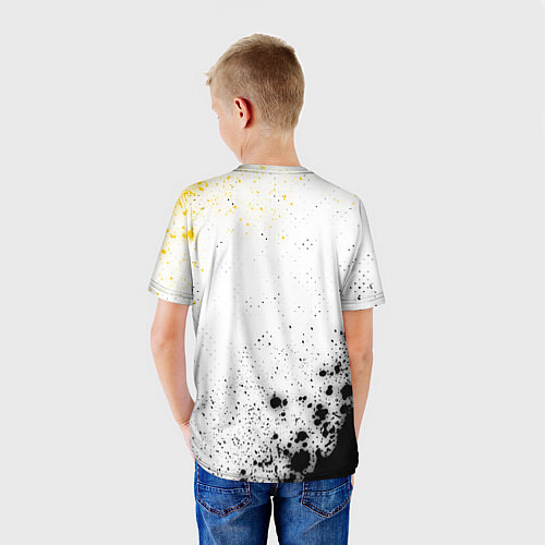 Детская футболка RUSSIAN EMPIRE - ГЕРБ Брызги / 3D-принт – фото 4