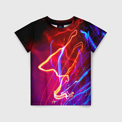 Детская футболка Neon vanguard pattern Lighting