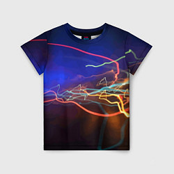Детская футболка Neon vanguard pattern Lightning Fashion 2023