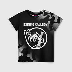 Детская футболка Eskimo Callboy - КОТ - Камуфляж