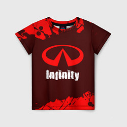 Детская футболка INFINITI Infinity Краска